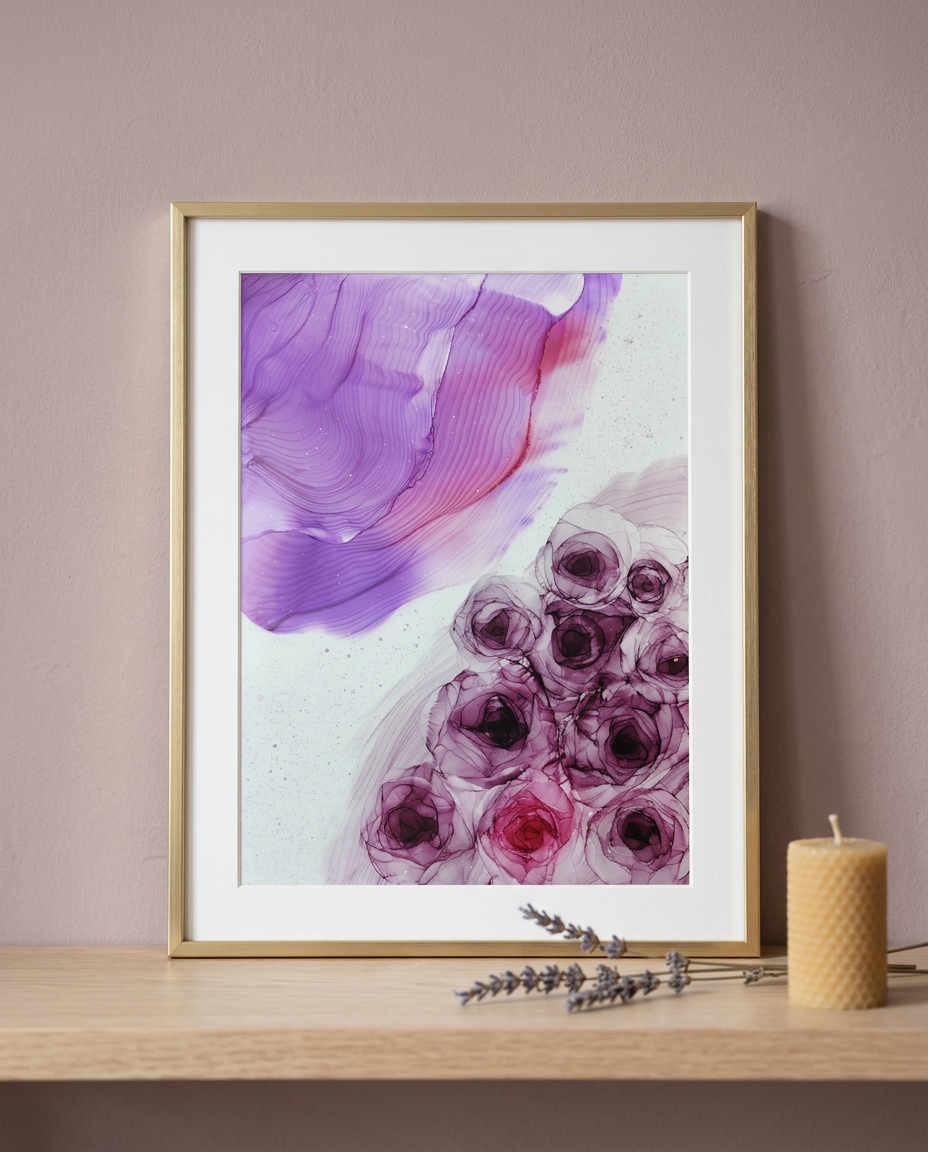 Violet Rosary